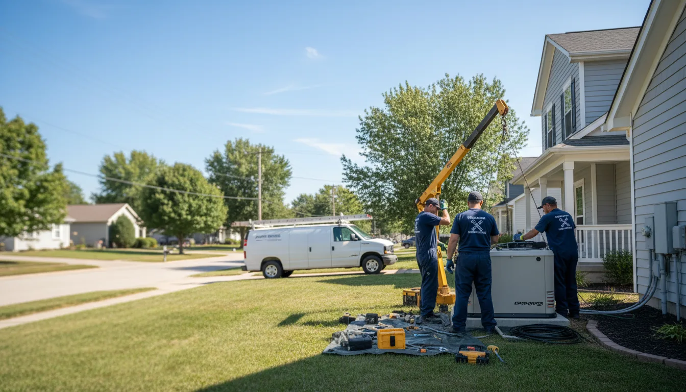 Generator Installation in Los Ebanos, TX near me